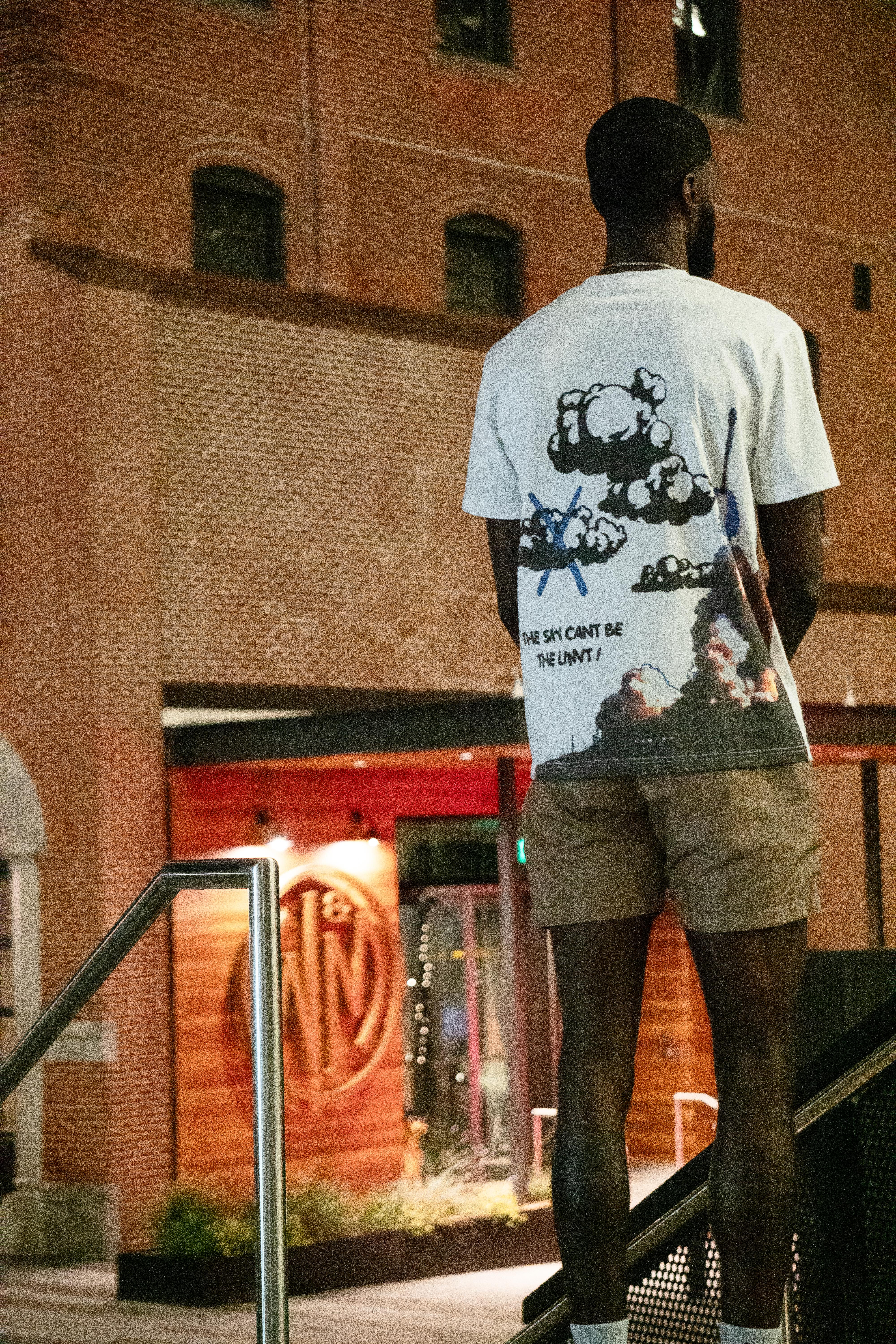 “Sky Can’t Be The Limit” White Tee