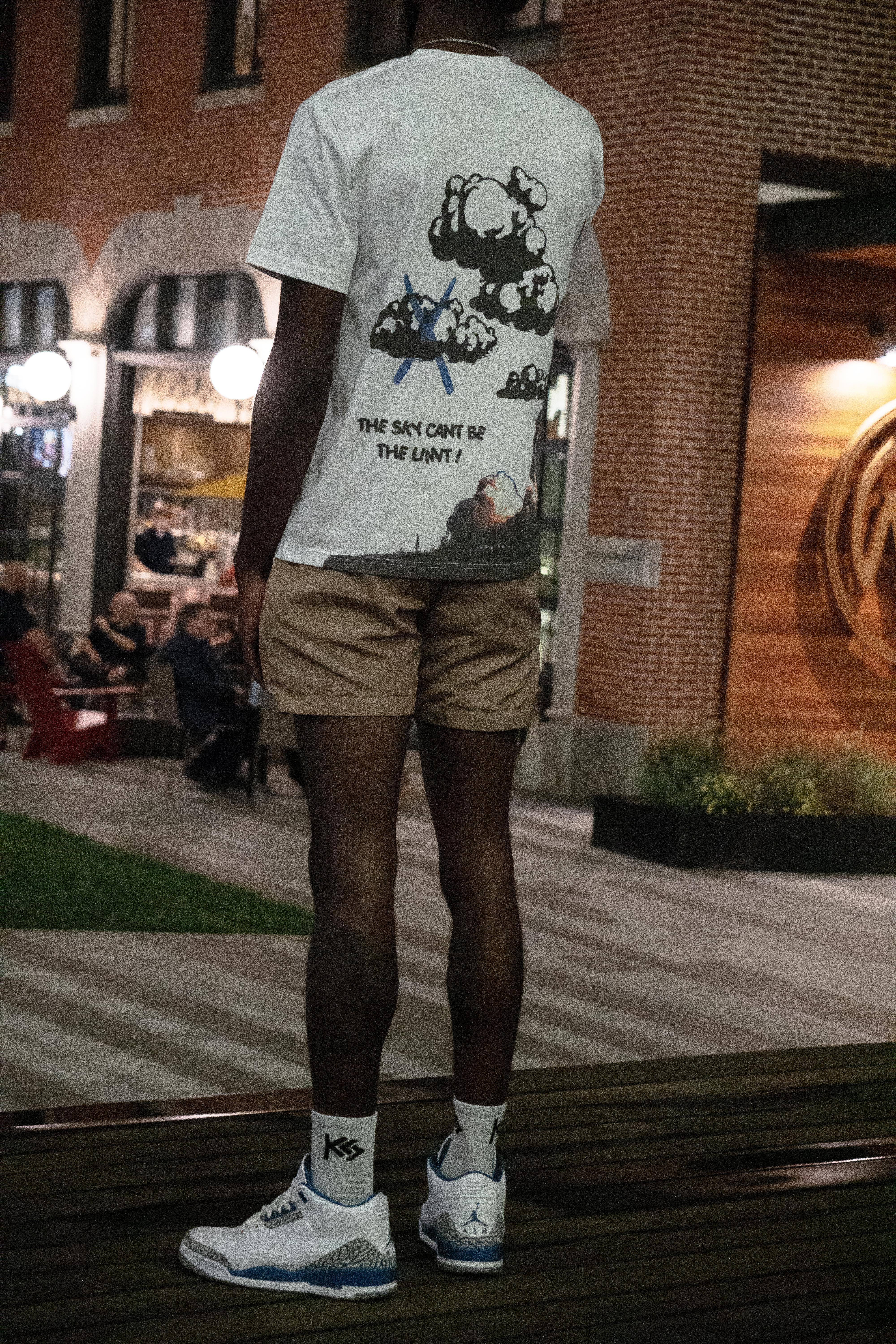 “Sky Can’t Be The Limit” White Tee