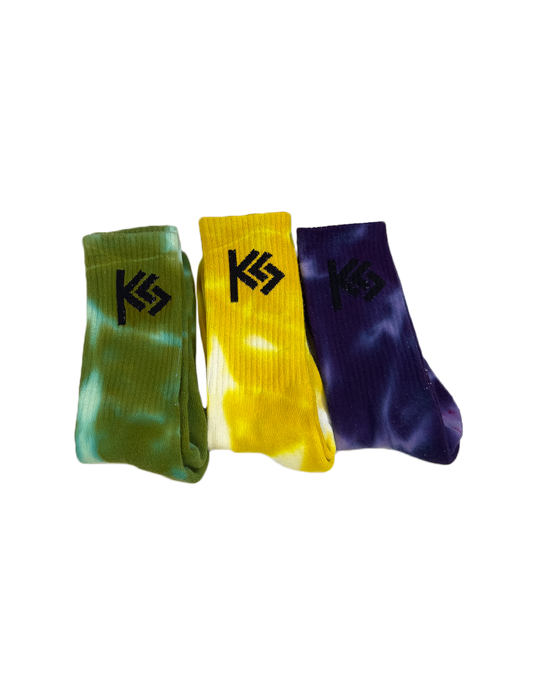 Nola Hand-Dyed Crew Socks