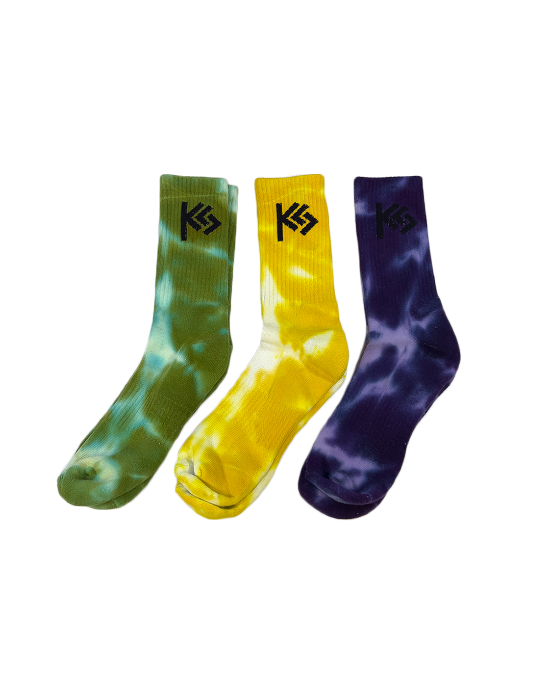 Nola Hand-Dyed Crew Socks