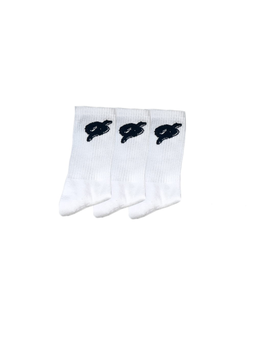 White Cushioned Everyday Crew Socks