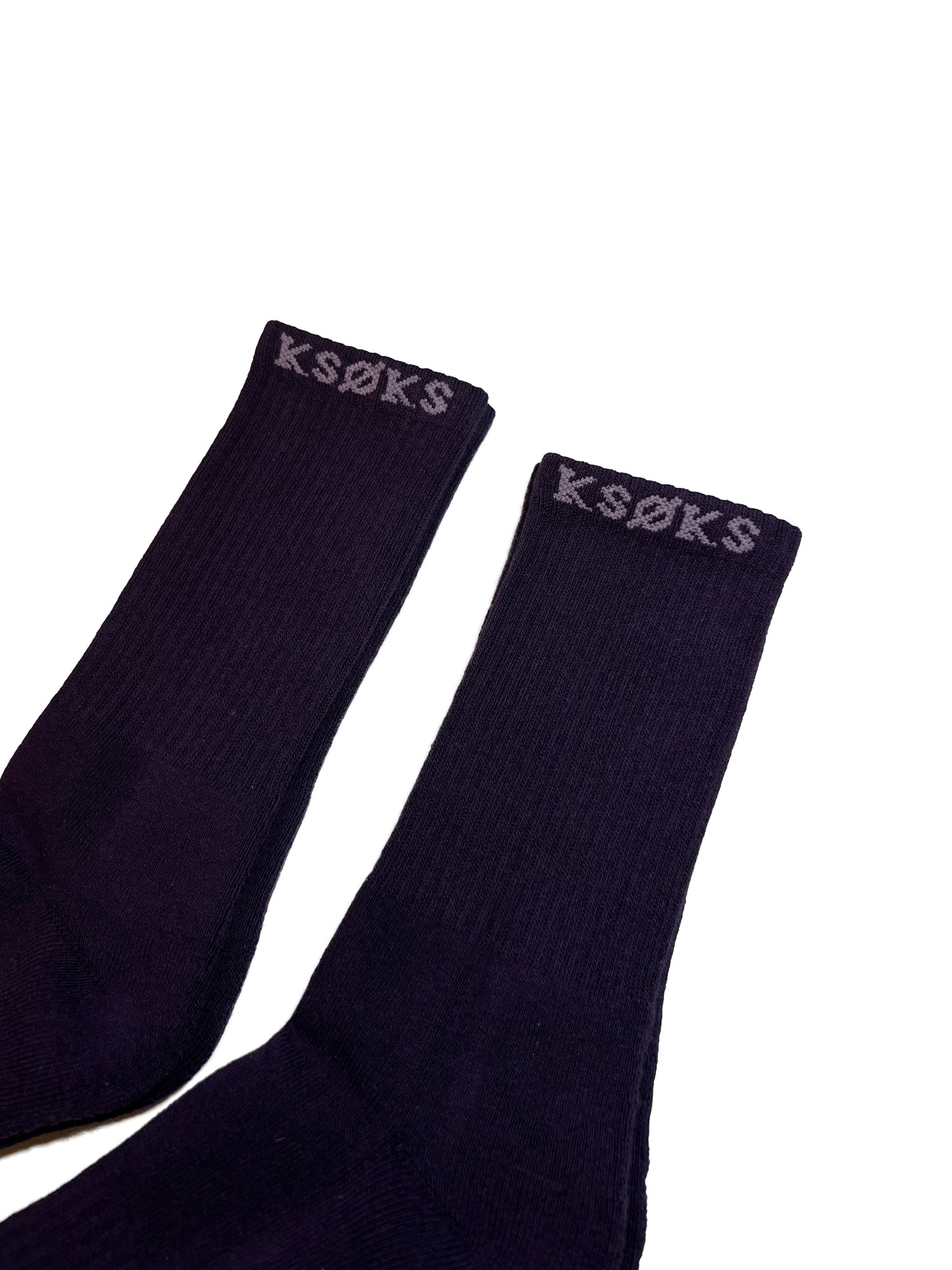 Deep Purple Crew Sock