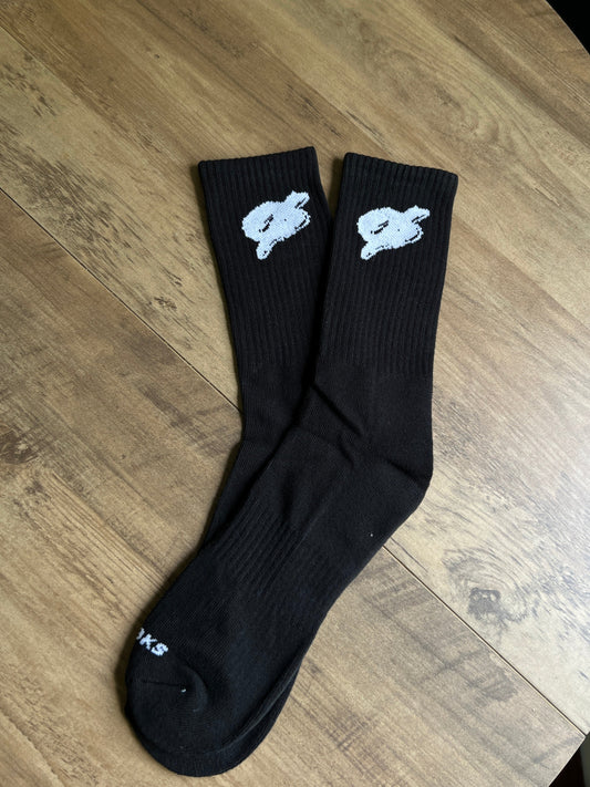 Ø Cushioned Everyday Crew Socks - Black