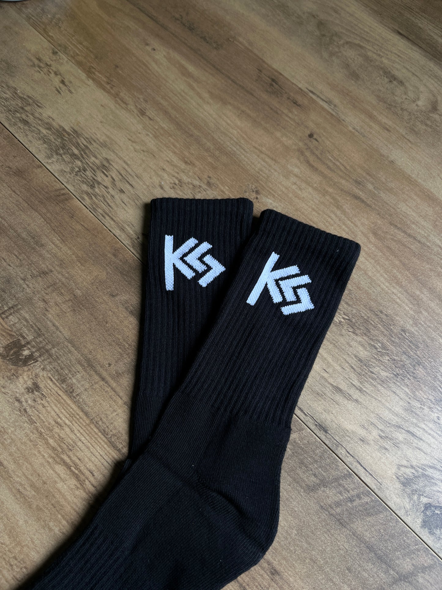 Classic KS Cushioned Everyday Crew Sock - Black