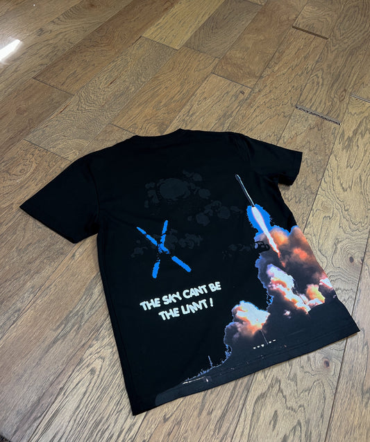 “Sky Can’t Be The Limit” Black Tee