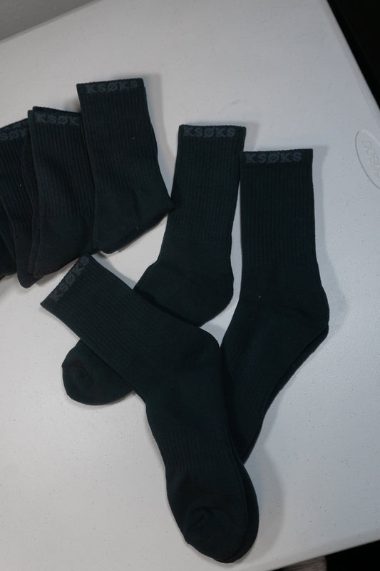 Forest Green Crew Sock