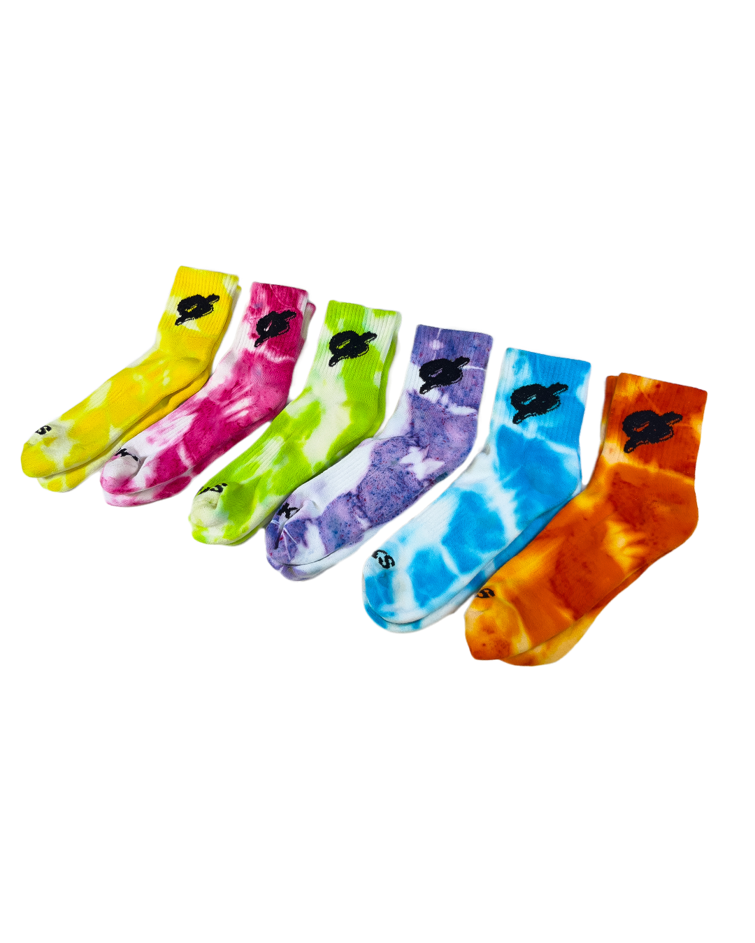 Starter Kit Hand-Dyed Quarter Socks